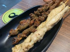 -老红桥炸灌肠牛肚锅烧烤(定福庄店)