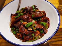 青椒牛肝菌-炊烟小炒黄牛肉(中心印象城店)