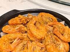 啫啫咸蛋黄金虾-遇花缘·点心·中西融合菜(美吉特广场店)