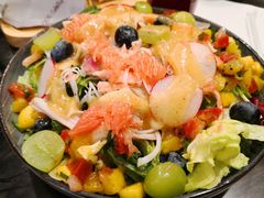 蟹柳蓝莓青提沙拉-THE WOODS 简餐 (国贸商城店)
