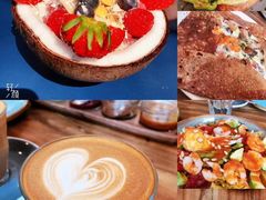 鸡蛋蘑菇熏肉荞麦可丽饼-RAC BAR(安福路店)