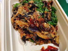 皮蛋青椒擂茄子-费大厨辣椒炒肉(皇庭广场店)