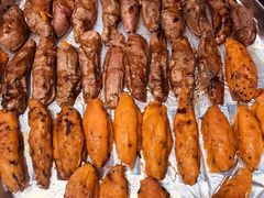 烤糖薯，柿子饼，栗子，自烤大腰果，，松子，糖葫芦……-隆美栗园(重庆路店)