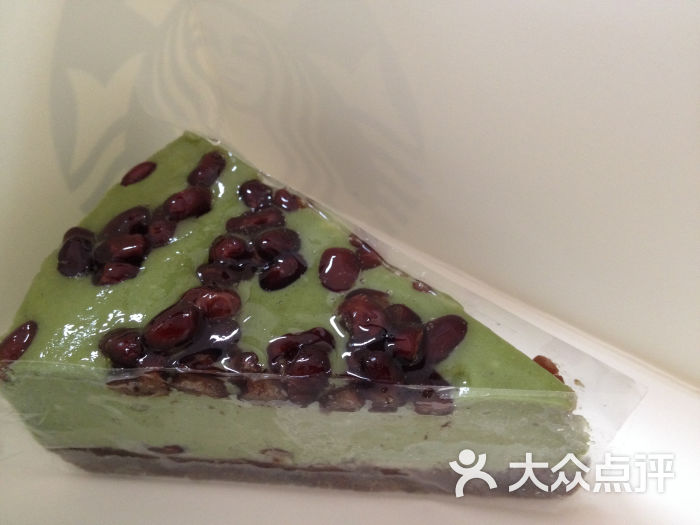 星巴克(泛海城市广场店)抹茶红豆芝士蛋糕图片 - 第187张