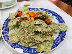 面拖桑树叶-天台徐家小吃