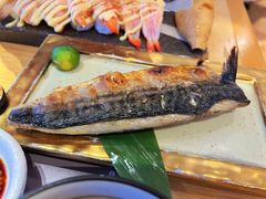 盐烤青花鱼-林妈妈村·日式料理(宝山万达店)