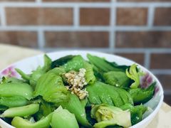 蒜蓉炒芥菜-电白鸭粥店(下沙二坊88号店)