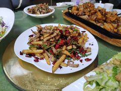 特色干煸鱿鱼须-桃子餐厅·天津菜(红星路直营店)