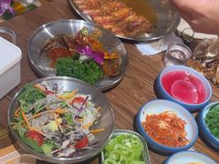 -明洞阿姨·韩式酱蟹烤肉·创意料理(三元桥店)