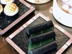 香滑黑芝麻卷-喜喜酒家·纯手工点心·粤菜
