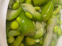 毛豆烩丝瓜-大鸭梨烤鸭(左家庄店)