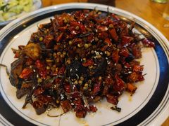 油香菌子鸡-郑件洋芋饭庄