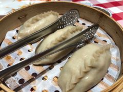 虾仁韭菜鸡蛋莜面蒸饺-西贝莜面村(上海百联西郊店)