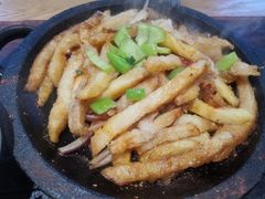 石锅土豆-天津大学学五食堂连岗餐饮