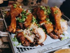 绿茶葱香烤鸡-绿茶餐厅(昌平悦荟店)