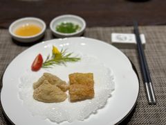 普宁豆腐拼果肉-御潮轩·经典潮菜