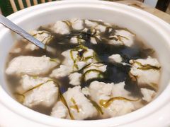 紫菜鲨鱼羹汤-戏台船坞海鲜排档