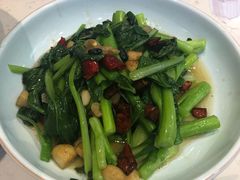 油渣炒四季青菜-望湘园湖南菜(赛格店)