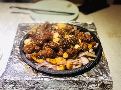 火焰黑椒牛肉粒-乾园(天河城店)