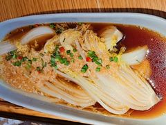 蒜泥娃娃菜-蜜桃餐厅·伴山(绿宝广场店)