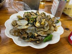 紫苏豉汁炒花甲-南记食粥坊·宵夜大排档(岭南分店)