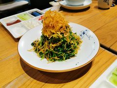 巧拌豆苗-四季民福烤鸭店(前门廊房二条店)