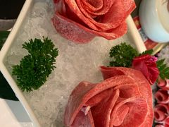 玫瑰雪花牛舌-捞王锅物料理(上海世茂广场店)