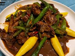-海派美食·家宴海鲜青岛菜·石锅鲽鱼头(东方城店)
