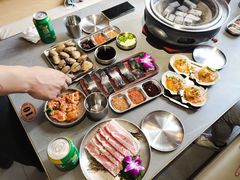 -围炉肉舍•炭烤活鳗•丹东海鲜烤肉(步行街店)