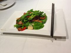 台湾山苏炒猪颈肉-黑明餐厅(白鹭洲店)