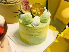 开心果覆盆子奶油蛋糕-DOPAMINE多巴胺·甜品面包·生日蛋糕(国贸店)