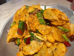 干锅土豆片-茅庐川菜(烟台万象汇店)