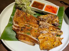 碳烧猪颈肉拼辣鸡-星叶·东南亚料理(宁波万象汇店)