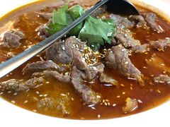 自制不老牛肉汤锅-付掌柜在成都·热炒砂锅集(金禾店)
