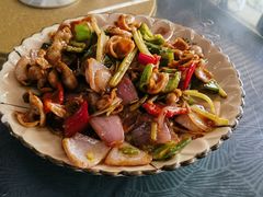 -古榕农庄·桑拿簸箕菜·招牌泥焗鸡(清远长隆店)
