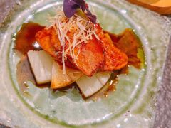 香煎鹅肝配菠萝-将太无二·北美传奇寿司(荟聚购物中心西红门店)