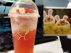 雪山莓莓桂花冻-喜茶(深圳喜荟城店)