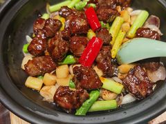 砂锅黑椒牛肉-粗茶淡饭·隐庐私厨(东亭店)