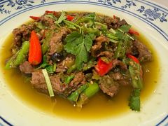 烧海椒炒鲜切吊龙-眉州东坡·熊猫主题餐厅(枫蓝店)