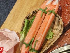 不赚钱的筷子长蟹棒-赵美丽·重庆社区火锅·直营店(火车东站·中豪国际店)