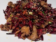 辣子鸡丁。-渝信川菜·川味家常菜(新辰里亚运村店)
