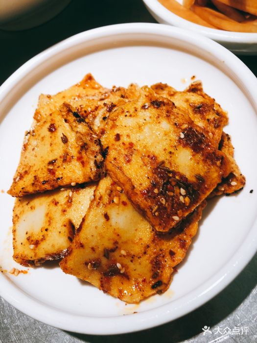 孜然烤千叶豆腐