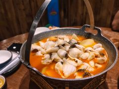 思茅酸汤鱼片-老滇山寨•云南特色菜•地方菜•民族风情歌舞表演(金碧店)