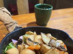 烤蘑菇-云海肴·汽锅鸡·云南菜(天津国金汇店)