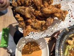 炸蘑菇-荣鹏风味烀饼(万达广场店)