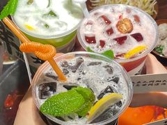 黑金冻柠茶-胖姐社区老火锅(北京总店)