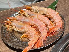 盐烤大虾-万福·和牛炭火烧肉店(苏州中心店)