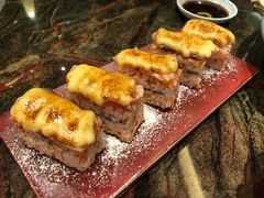 焦糖三文鱼-炙柒Sekinana·精致料理 烧鸟·铁板烧(海上世界店)