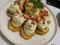 芝士冰淇淋草莓华夫-娜娜家•Nana’s restaurant (爱琴海店)