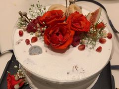 玫瑰荔枝新品-小苍兰风铃草蛋糕甜品(沈阳店)
